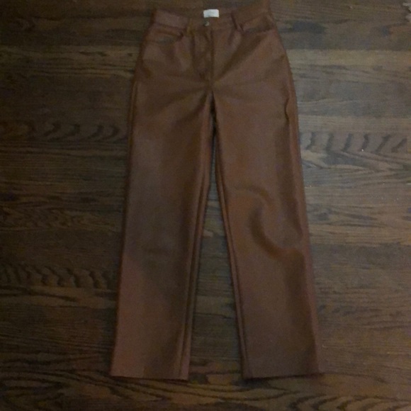 SOLD Arizitzia leather pants 🤎🧸 - Picture 2 of 5